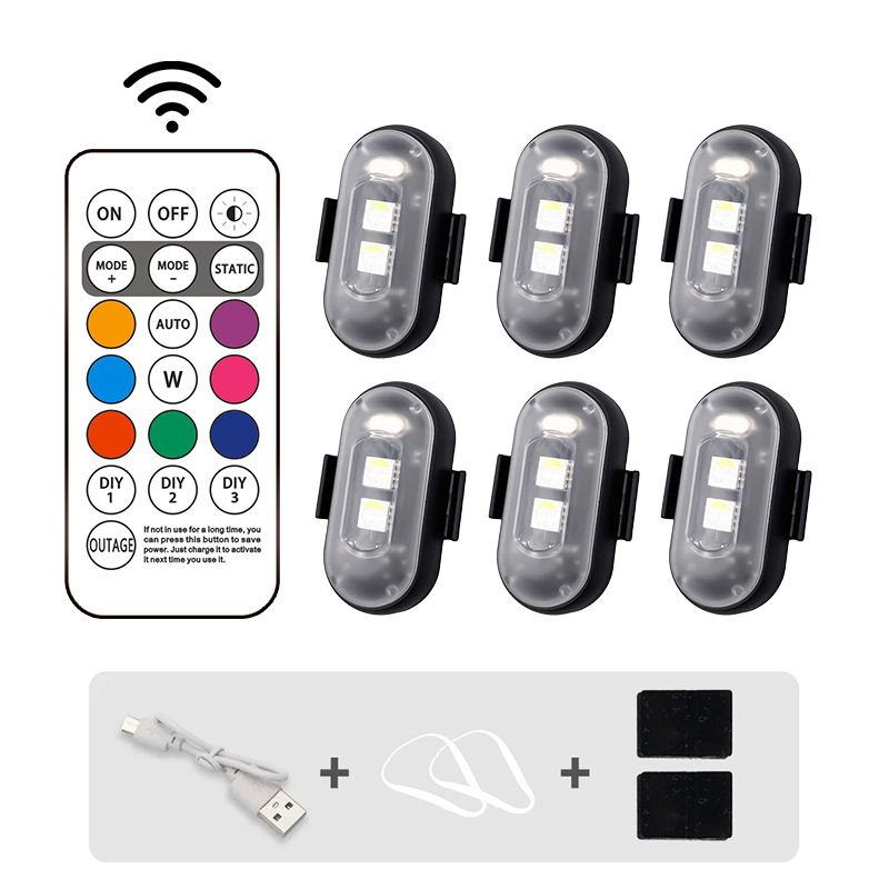 6 Lumière 1 télécommande