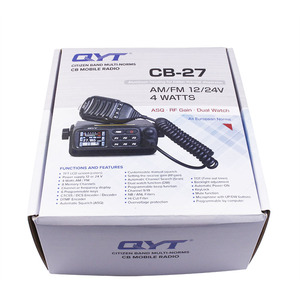 QYT CB-27 Walkie Talkie 26.965-27.405MHz FM AM Mode Citizen Band <strong>Radio</strong> CB 27 4W Short Ware Car <strong>Radio</strong> With <strong>Programming</strong> C Able - Product Image 6