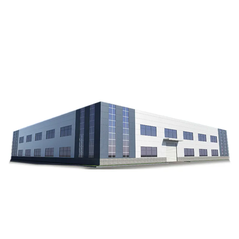 China Factory Low Cost Construction Metal Shed Design Industrial Prefabricated Steel Warehouse