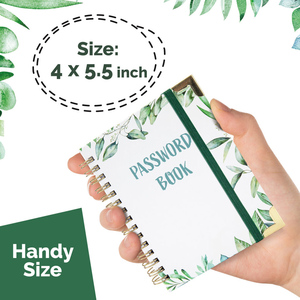 Пользовательские Potable Password Book с алфавитной вкладкой Хранитель контактный журнал адресная книга пароль для домашнего офиса - Product Image 2