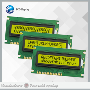 Eccezionale JXD1602C STN giallo positivo COB LCD 1602 di controllo industriale schermo modulo LCM Display a doppia fila carattere - Product Image 1