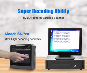 Super Powerful Rugged 1D 2d <strong>Qr</strong> Scanner Auto Scan <strong>Qr</strong> Code Passport Scanner Kiosk - Product Image 2