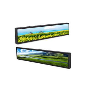 BOE 37.6 inç özel şerit LED ekran süpermarketler raf kenar streç ekran için animasyon reklam ile - Product Image 6