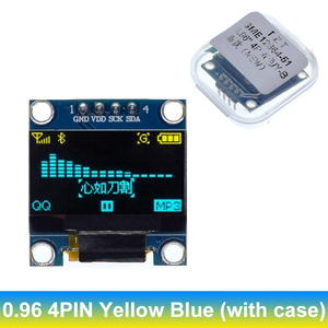 TZT Weiß Blau Farbe 0,96 Zoll 128 X64 OLED-Anzeige modul Gelb Blau OLED-Anzeige modul Für Arduino 0,96 IIC SPI Comm unicate - Product Image 6