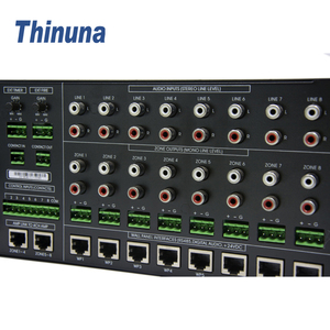 Thinuna PX-3000, по заводской цене, система голосовой сигнализации 20 шин, 20-шинная интегрированная система голосовой связи, 8 входов, 8 выходов, аудио матричный хост - Product Image 4