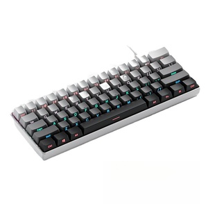 Portable 68-Key Wired RGB Backlit <strong>Computer</strong> Gaming Mechanical <strong>Keyboard</strong> Small Size Red Switch for Office Student <strong>Use</strong> New Product - Product Image 1