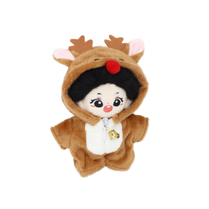 10cm bông <span class=keywords><strong>Inflatable</strong></span> Đồ chơi búp bê Quần Áo giáng sinh Series <span class=keywords><strong>Snowman</strong></span> Tuần Lộc Sao giáo dục thời trang búp bê phụ kiện quần áo - Product Image 6