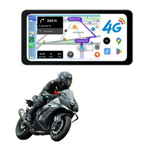 7-Inch Motorcycle Navigator Oem Personalizado 6,3 "Portable Carplay Android Auto Car Radio Monitor Moto Suporte Atualizações de <span class=keywords><strong>Software</strong></span>