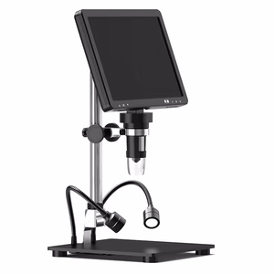 Nuevo Microscopio de vídeo DM12 10,1 \ "con fuente de luz LED para aplicaciones electrónicas de reparación y soldadura móviles - Product Image 3