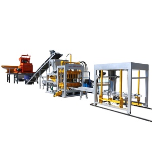 Máquina de bloques de Qtj4-18, maquinaria de fabricación de bloques de pavimentación totalmente automatizada - Product Image 3