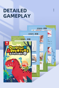 Dinosaur fossil Archaeological Excavation Skeleton <strong>restoration</strong> Model Set Crafts Diy Creative Educational <strong>Toys</strong> for Children - Product Image 6
