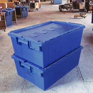 Cesta de transporte de almacenamiento de malla de PP plegable Contenedores logísticos apilables que ahorran espacio Reciclables y ecológicos - Product Image 2