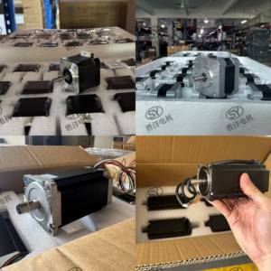 عزم دوران عالي <span class=keywords><strong>NEMA</strong></span> <span class=keywords><strong>23</strong></span> 57X57X76MM 2.1Nm 5A 4 سلك 57BYGH76 12V 24V Bipolar لأتمتة التصنيع باستخدام الحاسب الآلي - Product Image 6