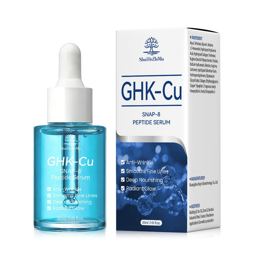 Suero Facial de Péptido de Cobre Azul GHK-Cu de 30mL