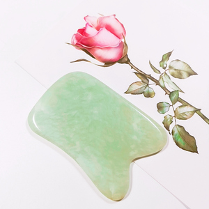 Hongzhuo Massagem Facial Ferramenta Xiuyan Jade Guasha Board Massagem Facial Ferramenta - Product Image 1