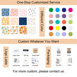 OEM ODM Baby Bambus Kleidung Säugling Jumps uit Schläfer Kinder Pyjamas Baby One Piece Nachtwäsche Kleidung Custom Kleinkind Reiß verschluss Stram pler - Product Image 5