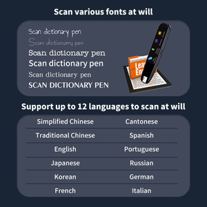 AI Voice Translation Touch Screen Digital Scanner Pen With Book <strong>Reading</strong> and Understanding OCR Scan Dictionary Reader - Product Image 5