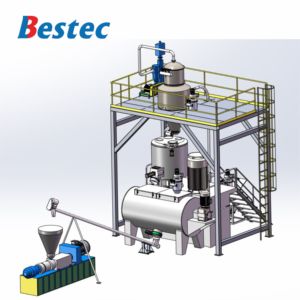 Yüksek hızlı dağıtıcı mikser sıcak ve soğutma bileşik karıştırma küçük kuru toz otomatik endüstriyel mikser - Product Image 3