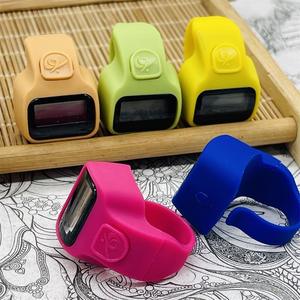 ที่นับนับนิ้วแบบอิเล็กทรอนิกส์จอ LCD ดิจิตอล5หลักใหม่ปรับได้สำหรับกีฬากอล์ฟหลากสี - Product Image 2