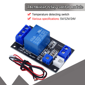 1 Kanal 5V 12V 24V Therm istor Relais modul Temperatur regler Temperatur sensor Schalter modul Thermostat