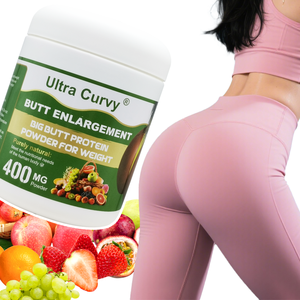 OEM büyük kalça doğal takviyesi popo ve kalça eğrisi artırıcı ganimet güçlendirici büyük popo 400g Protein tozu - Product Image 5