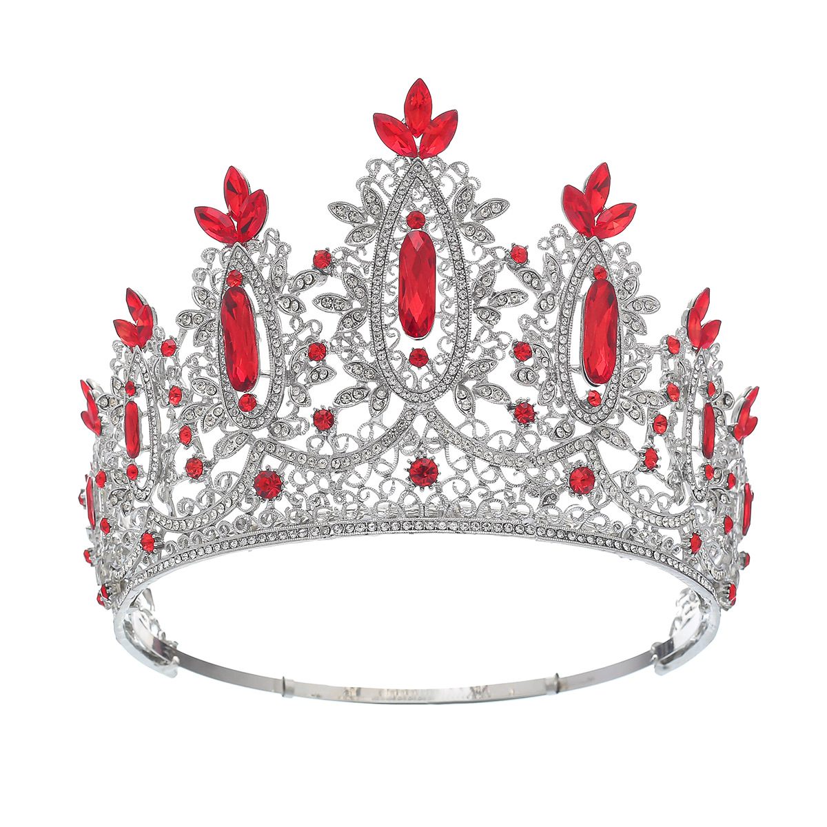 Cristal rouge blanc