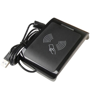 Black Dual Interface IC <strong>Card</strong> <strong>Reader</strong> <strong>Rfid</strong> 13.56Mhz Handheld <strong>Card</strong> <strong>Reader</strong> Writer Access <strong>Card</strong> Reading Machine High Frequency Refresh - Product Image 1