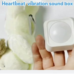Factory high quality vibration heartbeat sound module <strong>box</strong> with LED lights for plush toy - Product Image 6
