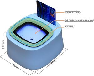 USB RS232 2D QR-код сканер штрих-кода модуль NFC Rfid считыватель кредитных карт для систем POS