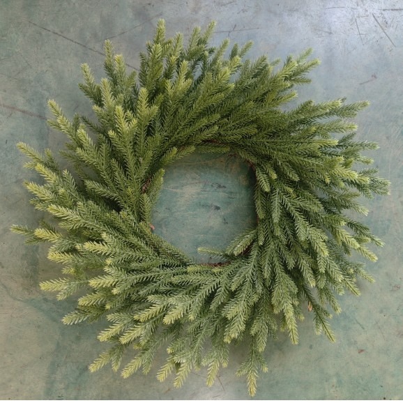 Pine needle garland