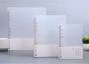 A5 A6 B5 Binder Plastic File Folder Budget Binder Custom pp Transparent <strong>Notebook</strong> Cover Ring Binder pp File Folder for <strong>Document</strong> - Product Image 2