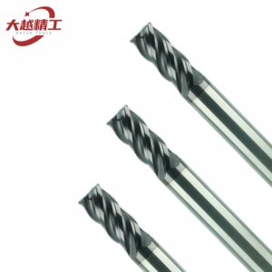 DAYUE ODM/OEM özelleştirilebilir 4-Flute köşe yarıçapı frezeler HRC68 katı karbür CNC freze kesicisi toptan - Product Image 5