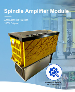 Fanuc เซอร์โวไดรฟ์ A06B-6102-H215 # H520 แกนเครื่องขยายเสียงโมดูลเซอร์โวไดรฟ์ Fanuc CNC Controller