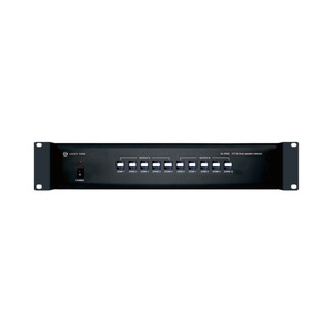 Selector de altavoz de 2x5 y 10 zonas, con 2 entradas de amplificador y 2 grupos de salidas de altavoz