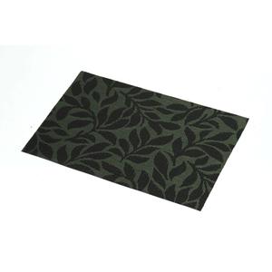 彩色聚氯乙烯矩形餐垫，带编织叶设计软木杯垫，用于厨房用餐婚礼垫和垫 - Product Image 4