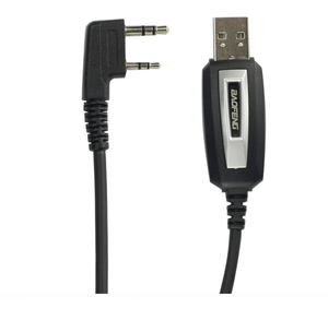 Cavo di programmazione USB per Baofeng 2 vie porta Radio K Driver con Software CD palmare Walkie Talkie accessori - Product Image 3