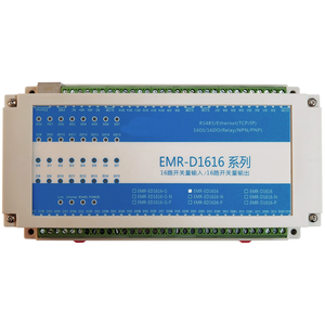16-in-16-out Ethernet Comunicación TCP/IP Control Relé Interruptor Cantidad Módulo de entrada/salida - Product Image 1