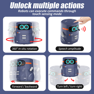 Smart RC giocattoli Robot telecomando cantare danza toccante giocattolo Robot con controllo vocale per i bambini di apprendimento - Product Image 4