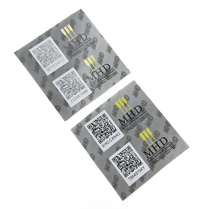 <strong>Customized</strong> High Quality Anti-counterfeit Packaging <strong>Label</strong> Sticker with QR Code and Microprint