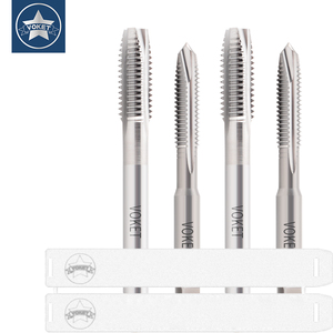 VOKET Alloy Carbide Tungsten Steel Spiral Pointed Tap M1 M2 M2.5 M3 M4 M5 M6 M7 M8 M9 M10 M12 M14 M16 <strong>Machine</strong> Screw <strong>Thread</strong> Taps