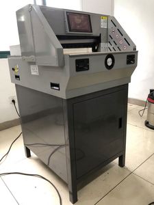 E490T Electric Programmable Paper <strong>Cutter</strong> Machine High Efficiency Paper Trimmer - Product Image 2