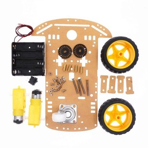 Neues Motor Smart Robot Car Chassis Kit Geschwindigkeit geber Batterie kasten 2WD Für Arduino Diy Kit - Product Image 6