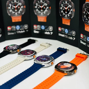 Z7 ultra Smartwatch akıllı saat ultra 2025 spor SOS pusula navigasyon Sleep uyku monitör cep telefonu çağrı Z7ultra