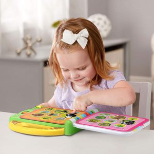 Çocuklar için yeni ses konuşan kitap karton erken eğitim bulmaca oyuncak üzerinde 100 hayvanlar ses modülü - Product Image 4