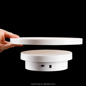 שני על או שלוש באחד מסתובב תצוגת Stand חשמלי 360 מעלות הפיכת פטיפון - Product Image 3