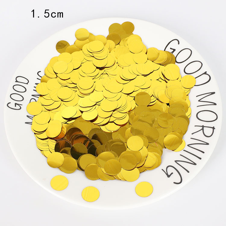 1.5 centimetri 500g Metallico (Oro)