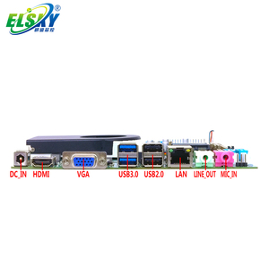 Scheda madre ELSKY i7-6600U i7-6500U DDR3 32GB RAM MSATA512GB VGA HD_MI LVDS triplo display WIN10 WIFI potenza pc scheda madre - Product Image 5