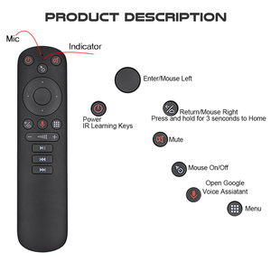 G50s Voice air <strong>Mouse</strong> 2.4G Wireless Remote <strong>Control</strong> Gyro Universal Air <strong>Mouse</strong> <strong>Keyboard</strong> for MINI PC <strong>Computer</strong> TV Box PCG10s G20 G30 - Product Image 5