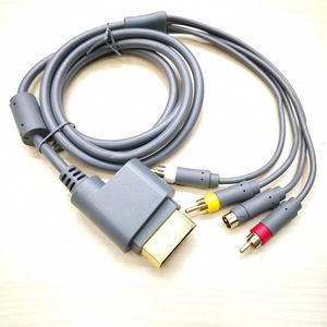 สายเคเบิลวิดีโอและเสียงสำหรับเครื่องเล่นเกม Xbox 360สาย AV RCA คอมโพสิตสาย AV S-AV ส่วนประกอบ AV - Product Image 1