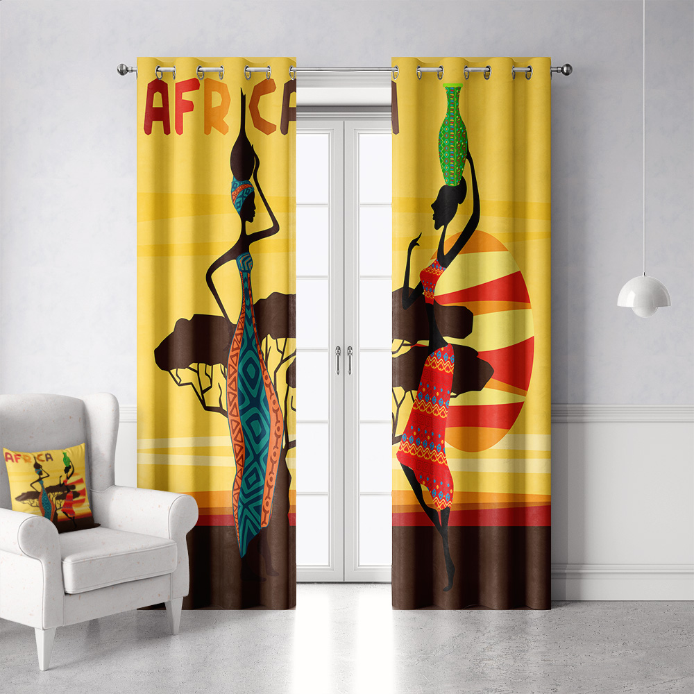 Jaune Soleil & Cacao Afrique Pop#YJWC001-6.0